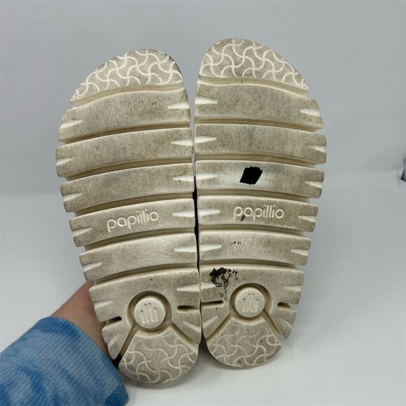 Birkenstock Papillio Arizona Light Pink Suede Sandals Size 41 Medium/Narrow - Picture 10 of 11